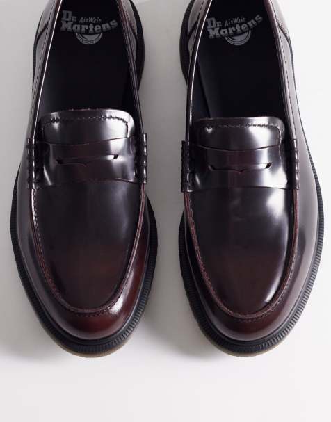 Dr Martens Mayfare loafer in cherry red - view 1