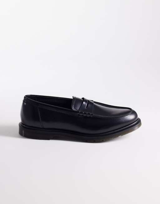 Dr Martens Mayfare loafers in smooth black, 2 of 4