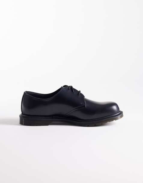 Dr Martens Mayfare shoe in smooth black - view 1