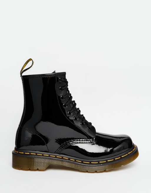 Dr Martens – Modern Classics 1460 – Stiefel aus Lackleder mit 8 Ösen, 2 von 4