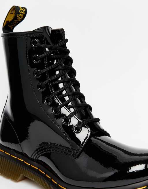 Dr Martens – Modern Classics 1460 – Stiefel aus Lackleder mit 8 Ösen, 4 von 4