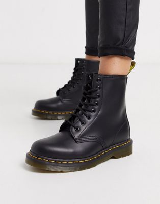 Shop Dr. Martens' Modern Classics Smooth 1460 8-eye Boots-black