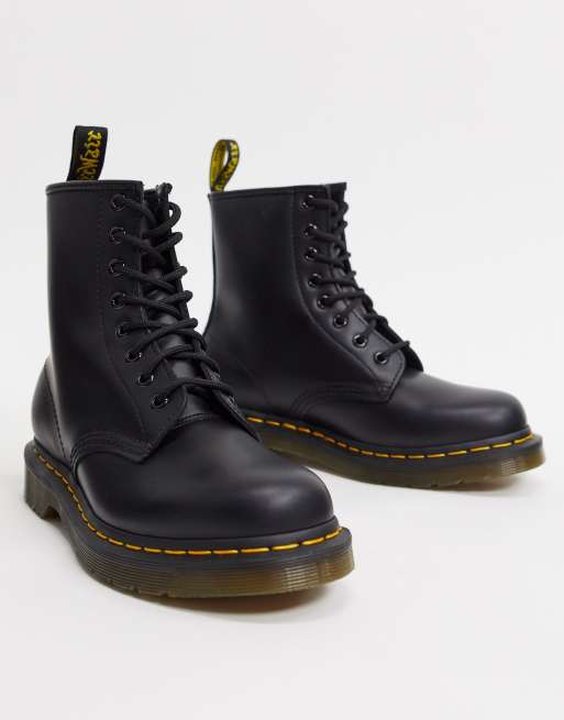 Dr. Martens 1460 8 Eye Women's Boot, Black Smooth / 8