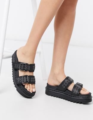 dr marten slide sandals