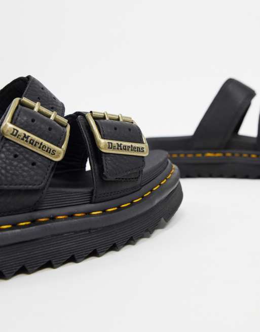 Dr martens myles store two strap flat sandals