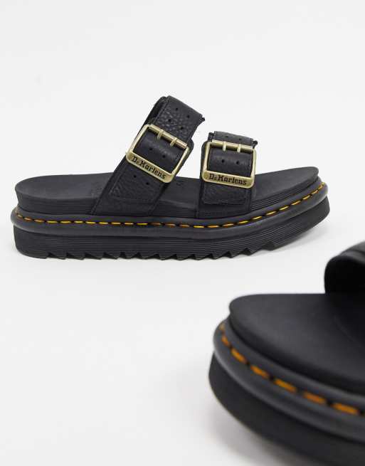 Dr martens myles store two strap flat sandals