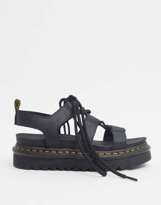 【Dr.Martens】 ★ Nartilla ★ BLACK Amazon.com | Dr. Martens Women's Nartilla Sandal, Black