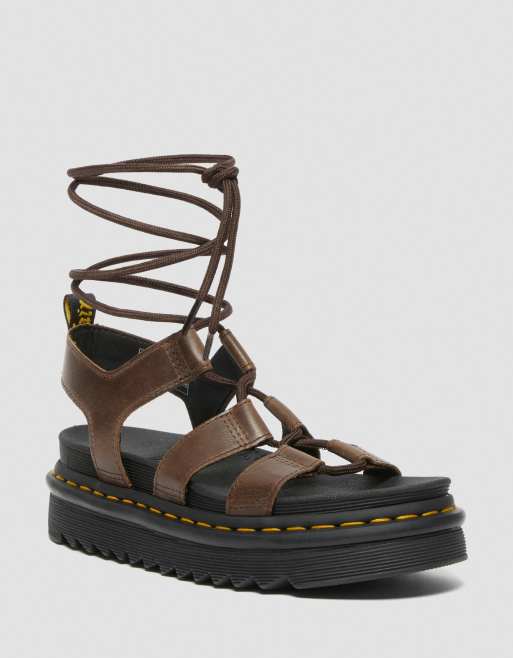 Doc martens 2025 brown sandals