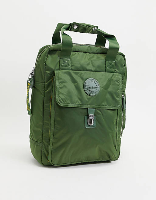 Dr Martens nylon backpack in olive AB060710 | ASOS
