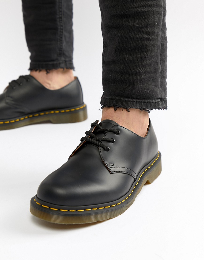 Dr Martens – Original – Svarta skor med 3 snörhål 11838002
