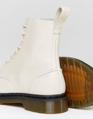 cream doc martens