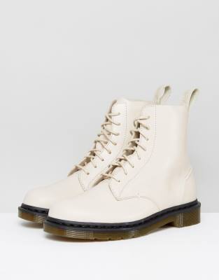 cream dr martens