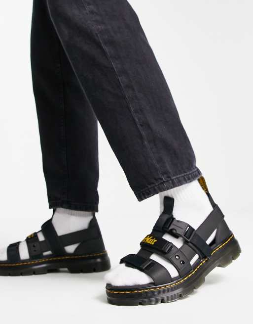 Dr Martens Pearson Sandals in Black