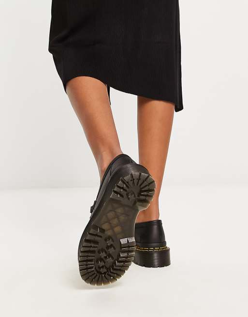 Dr Martens – Penton Bex – Czarne loafersy z podwójnym przeszyciem, 3 z 4