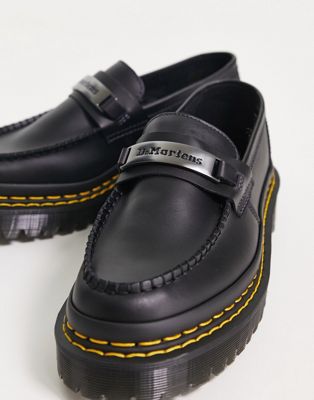 Dr Martens Penton Bex double stitch loafer in black