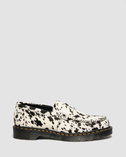 Dr. Martens - Penton - Mocassini unisex in Hair On con stampa dalmata nera, 2 di 4