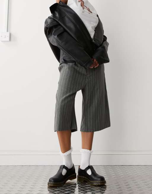 Dr Martens – Polley – Svarta skor i slät läder med T-formad design, 3 av 4