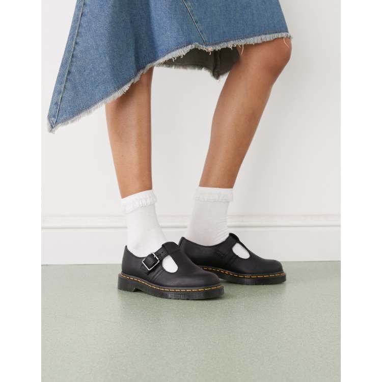 Dr Martens Polley T-Bar Mary Jane in black | ASOS