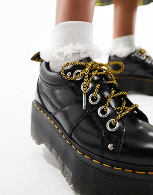 Dr Martens Quad Max Chaussures avec paires d'œillets Noir
