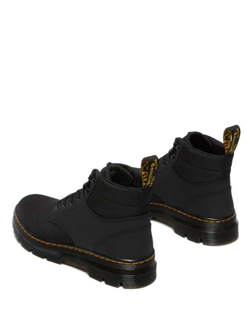 Dr Martens Rakim Extra Tough 50/50 flat lace up boot in black ASOS