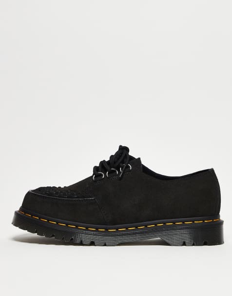 Dr Martens – Ramsay – Svarta creeper-skor i unisex-modell - view 1