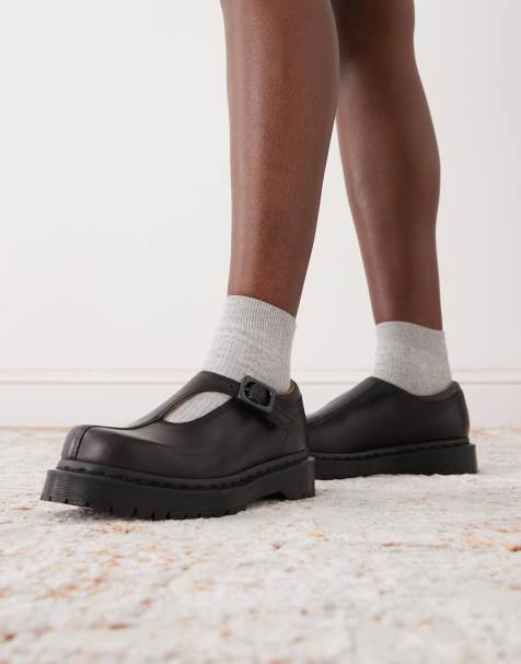 Dr Martens – Rejena – Mary-Jane-Schuhe in Schwarz - view 1