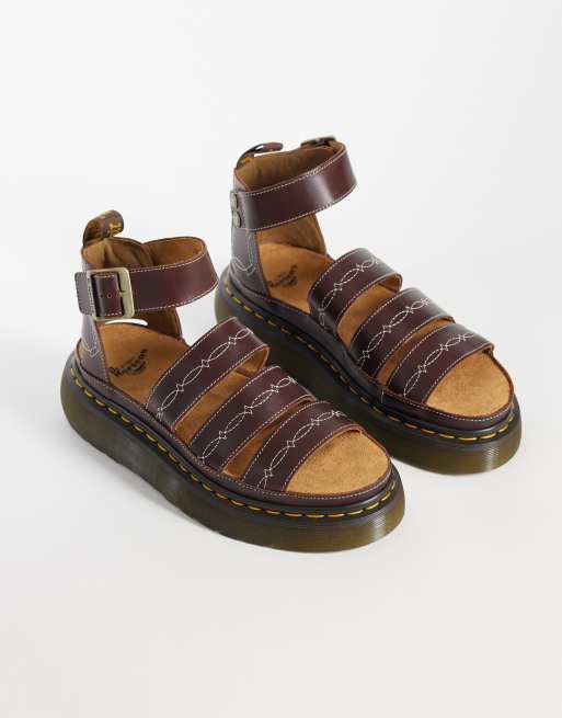 Dr Martens - Rodeo - Clarissa Quad - Sandalen in donkerbruin, 2 van 4