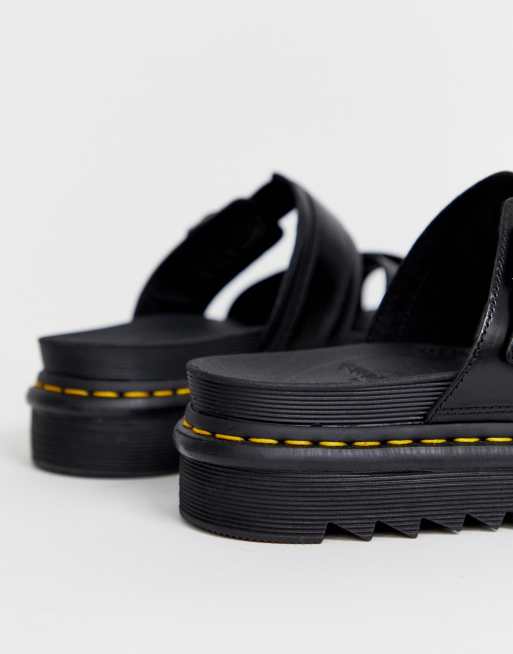 Dr Martens Ryker sandals in black ASOS