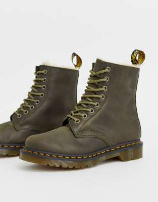 doc martens olive