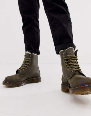 dr martens serena fur