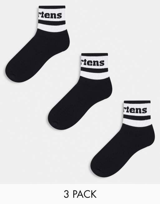  Dr Martens Short Athletic 3 pack socks 