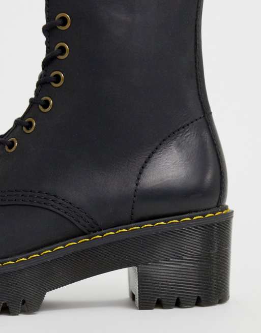 Black shriver best sale hi boots