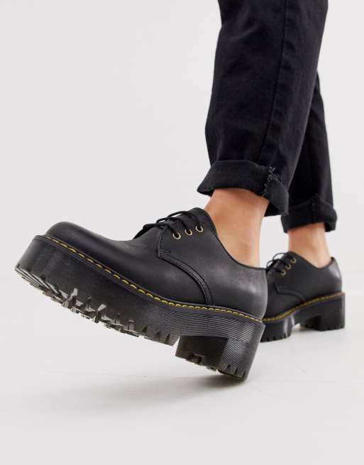 Dr martens hotsell stringate nere