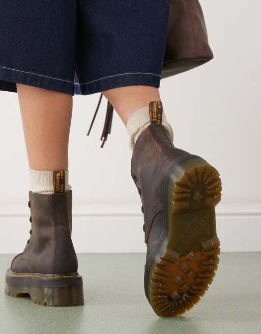 Dr Martens Sinclair boots in brown