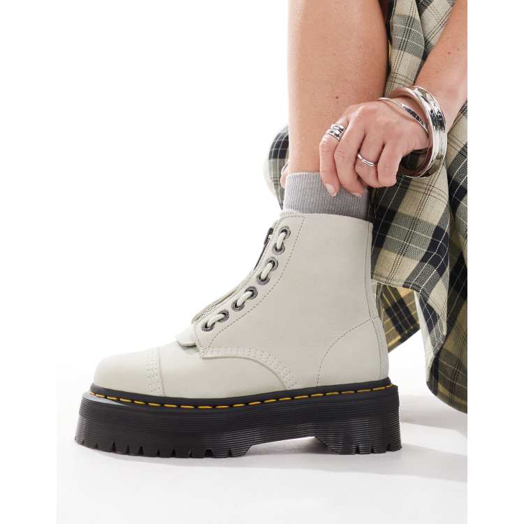 Dr Martens Sinclair boots in cool grey nubuck ASOS