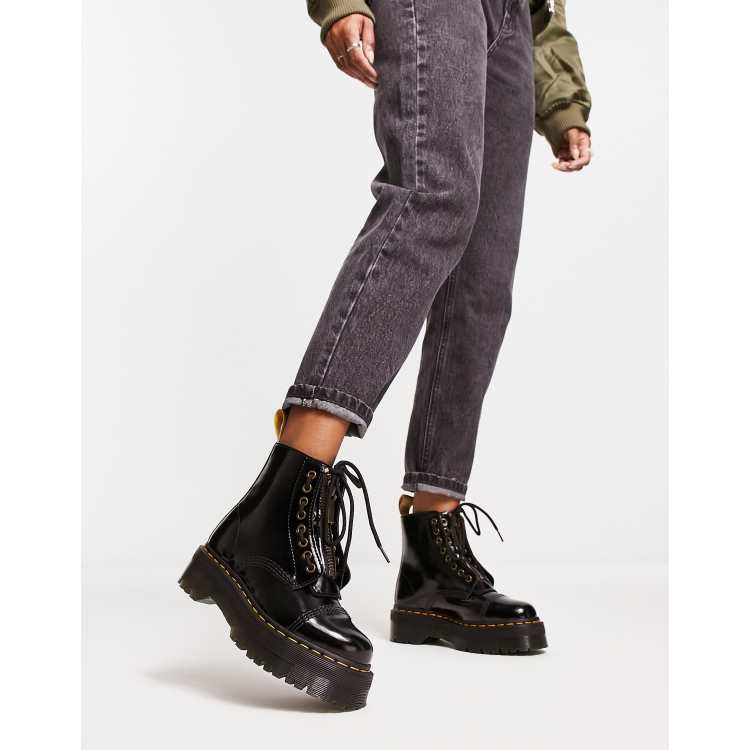 Dr Martens Sinclair Bottines en imitation cuir Noir ASOS