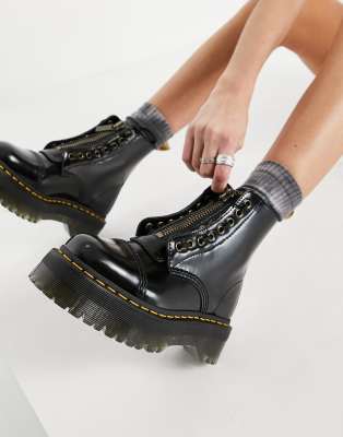 Dr Martens - Sinclair - Bottines en imitation cuir - Noir | ASOS