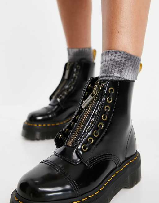 Dr Martens Sinclair Bottines en imitation cuir Noir