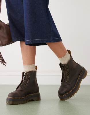 Dr. Martens - Sinclair - Brune støvler - view 1