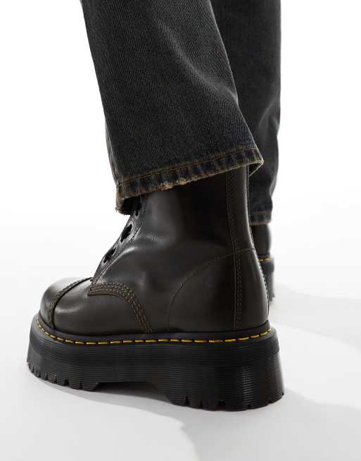 Dr. Martens Sinclair Jungle Stivali marroni in pelle ASOS