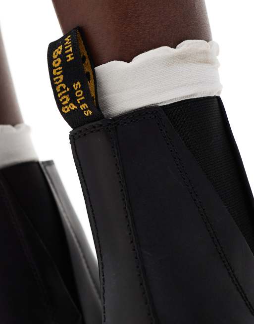 Dr Martens Spence chelsea boots in black sendal