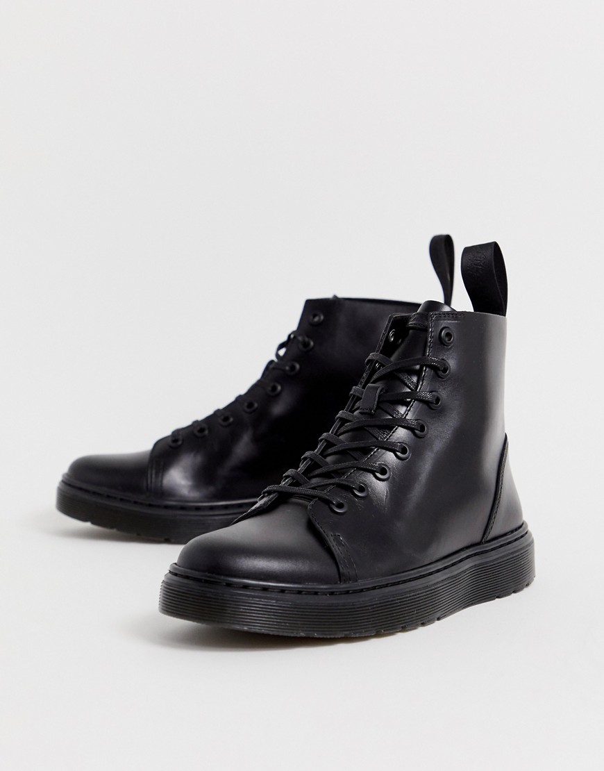 Dr Martens – Talib – Svarta boots med 8 snörhål