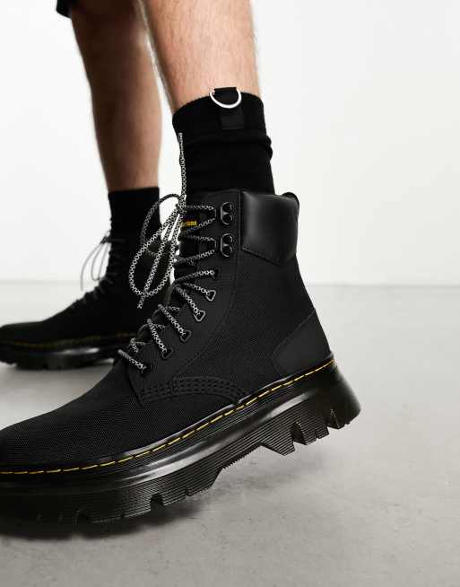 Dr Martens tarik 8 tie boots in black