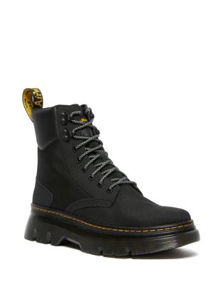 Dr Martens Tarik Extra Tough 50/50 flat lace up boot in black