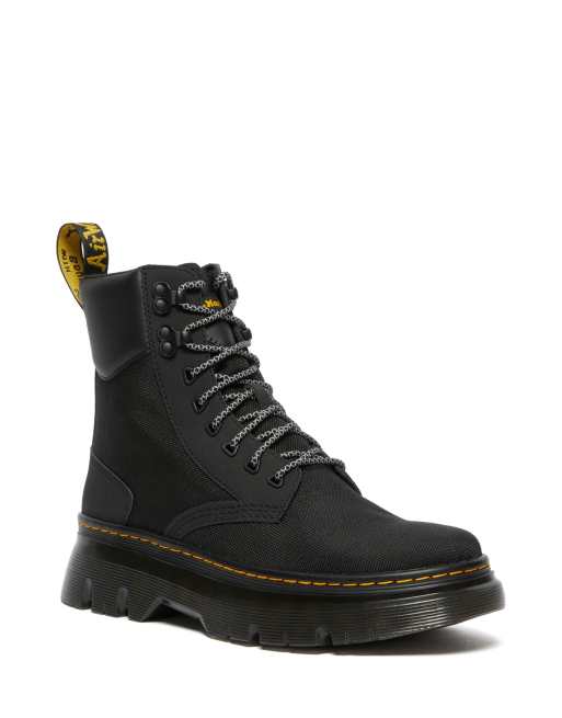 Dr Martens Tarik Extra Tough 50/50 flat lace-up boots in black