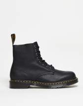 靴 Dr.Martens Pascal 8-Eye Rub Off Boot UK7 Dr. Martens 1460 PASCAL 8 EYE BOOT UNISEX - Lace-up ankle