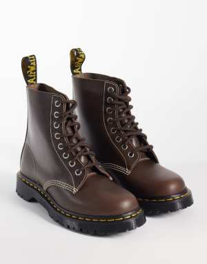 Dr Martens unisex 1460 Pascal Ben boots in fossil brown