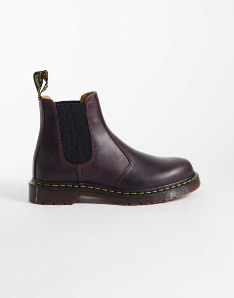 Dr Martens - Unisex - 2976 - Kirsebørrøde Chelsea-støvler - view 1