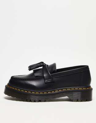 Dr Martens unisex Adrian bex loafers in black leather