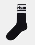[Dr Martens] Dr Martens unisex athletic logo socks in black S-M BLACK